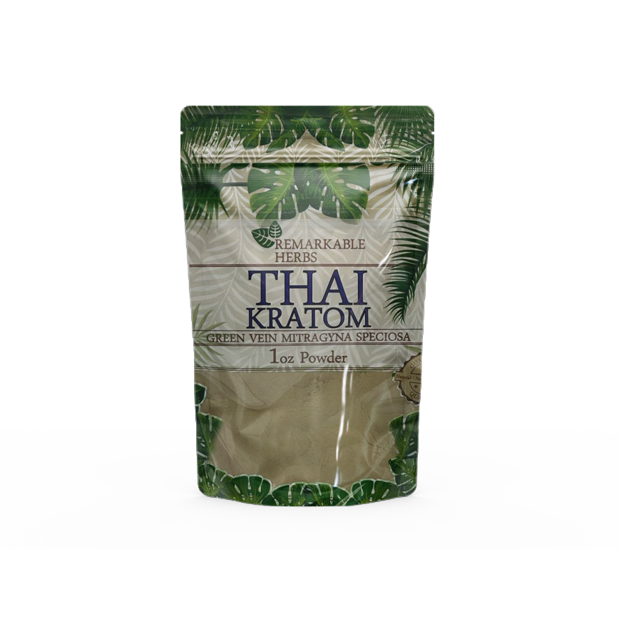 الأعشاب الرائعة التايلاندية قرطوم الوريد الأخضر Mitragyna Speciosa