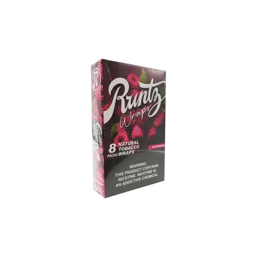 Runtz Wraps Raspberry 8Ct