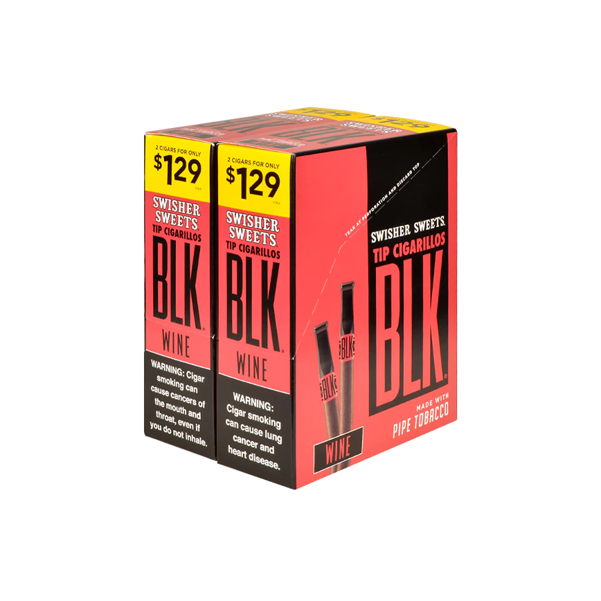 Swisher Sweet BLK Wine 2/$1.49 30Ct