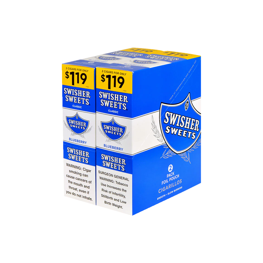 Swisher Sweet Blueberry 2/$1.19 30Ct