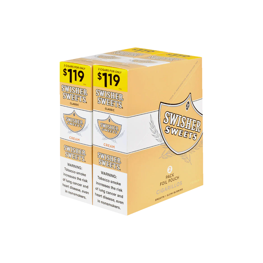 Swisher Sweets Cream 2/$1.19 30Ct