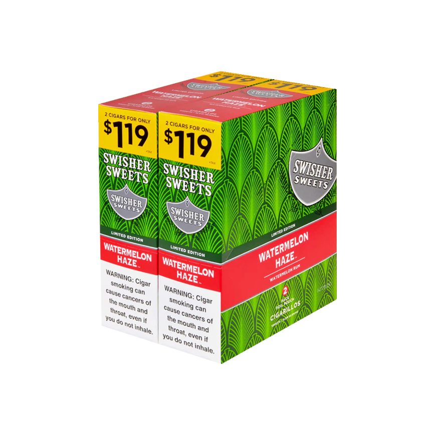 Swisher Sweets Watermelon Haze 2/$1.19 30Ct