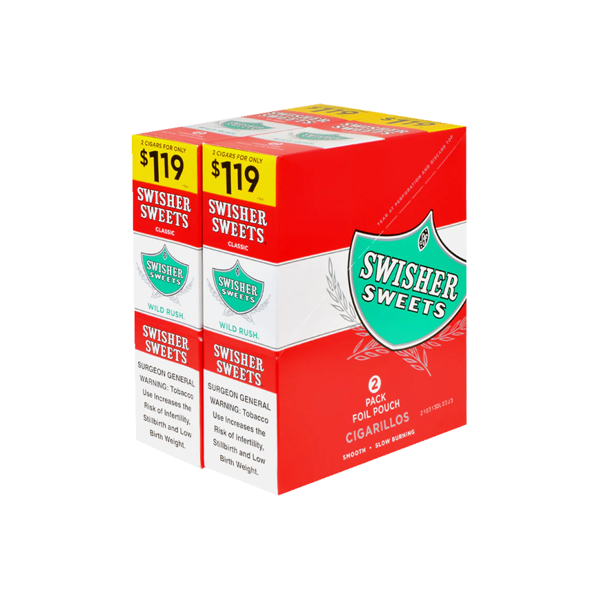 Swisher Sweet Wild Rush 2/$1.19 30Ct