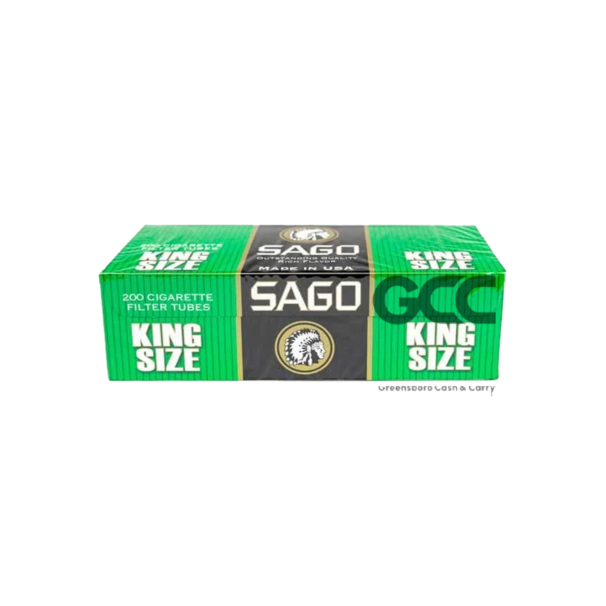 Sago Tubes Green King Size