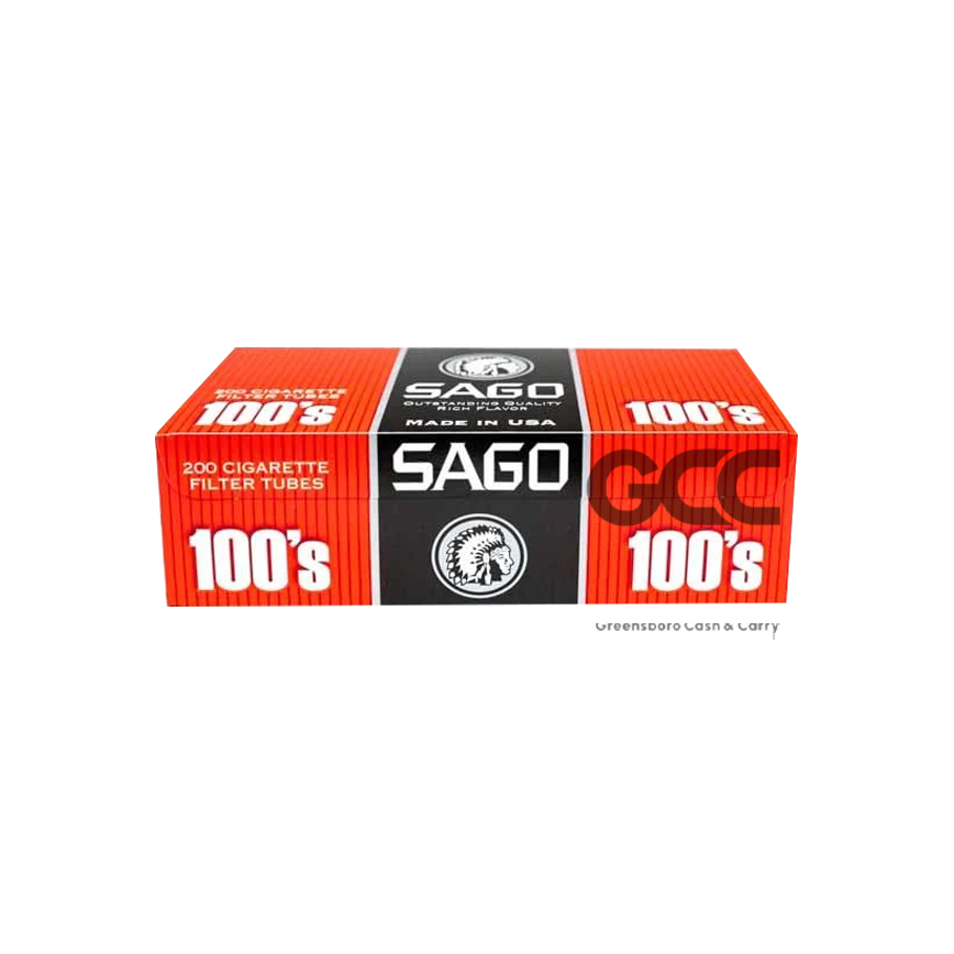 Sago Tubes Red 100mm