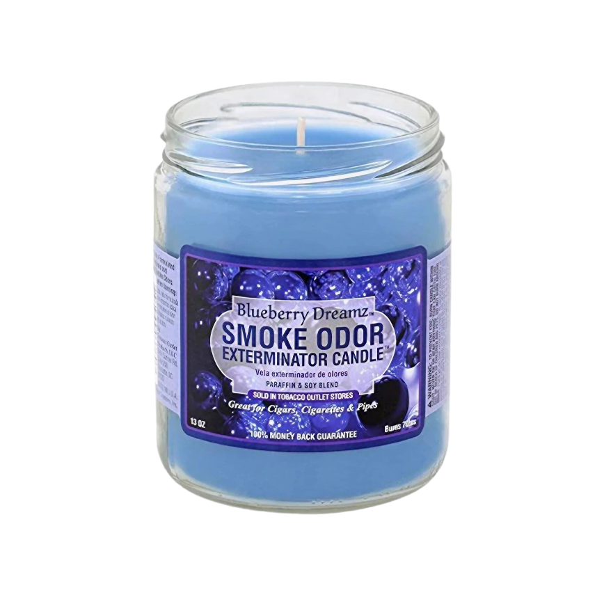 Smoke Odor Candle Blueberry Dreamz 13Oz