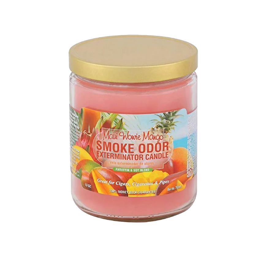 Smoke Odor Candle Maui Wowie Mango 13Oz