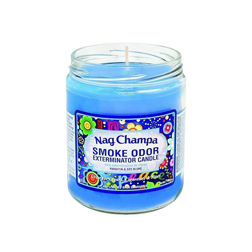 Smoke Odor Candle Nag Champa 13Oz