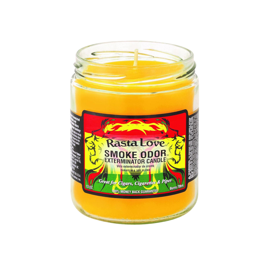Smoke Odor Candle Rasta Love 13Oz
