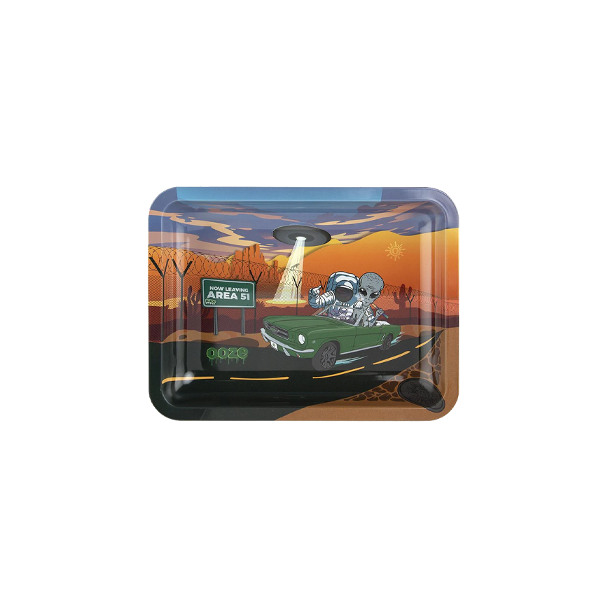 Ooze Medium Rolling Trays 10 Inch x 6 Inch