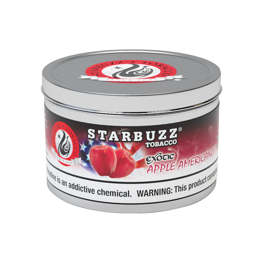 Starbuzz Hookah Tobacco Exotic Apple Americano Flavor