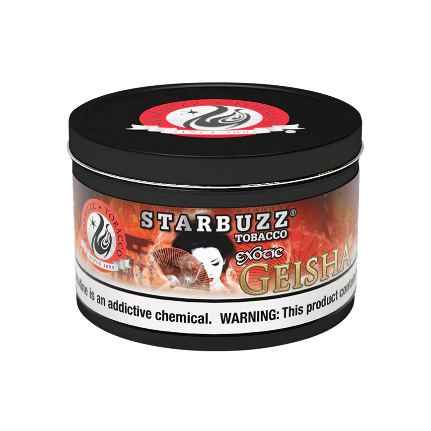 Starbuzz Hookah Tobacco Exotic Geisha Flavor