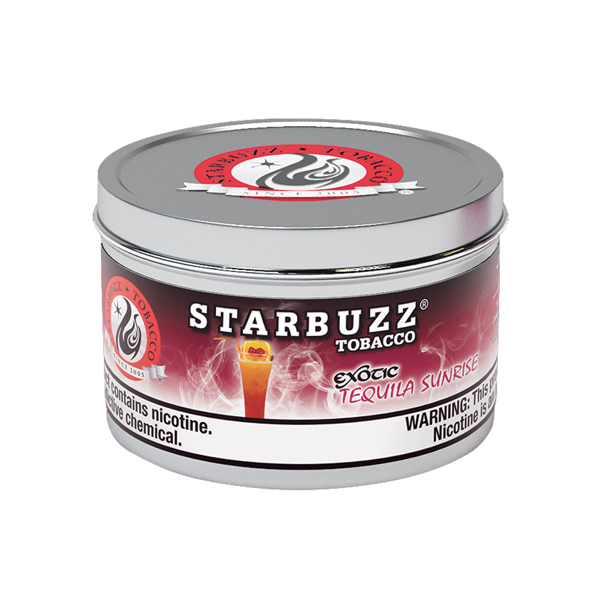 Starbuzz Hookah Tobacco Exotic Tequila Sunrise Flavor