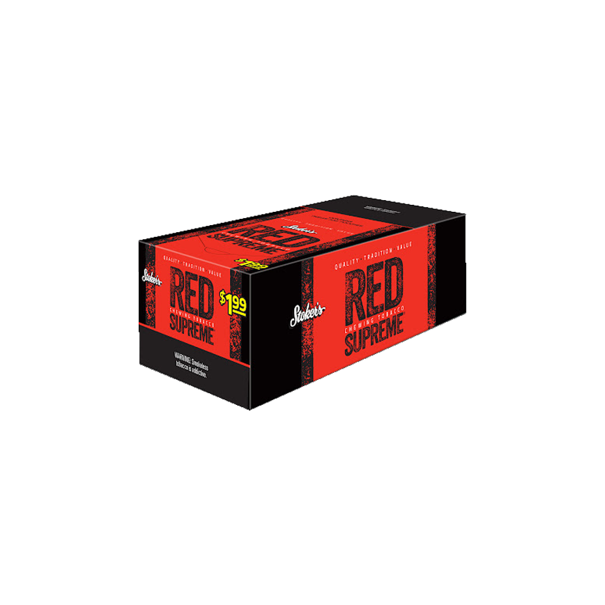 Stoker Red Supreme $1.99 12-3Oz Pch