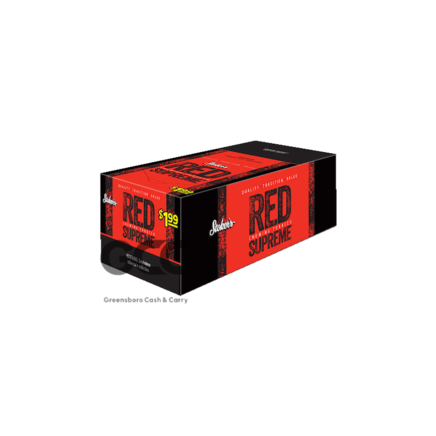 Stoker Red Supreme Bold $1.99 12-3Oz Pch