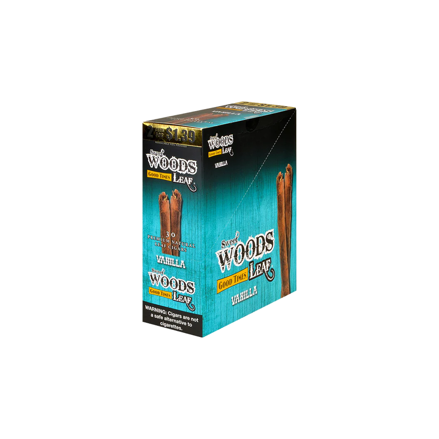 Sweet Woods Leaf Vanilla 2/$1.39