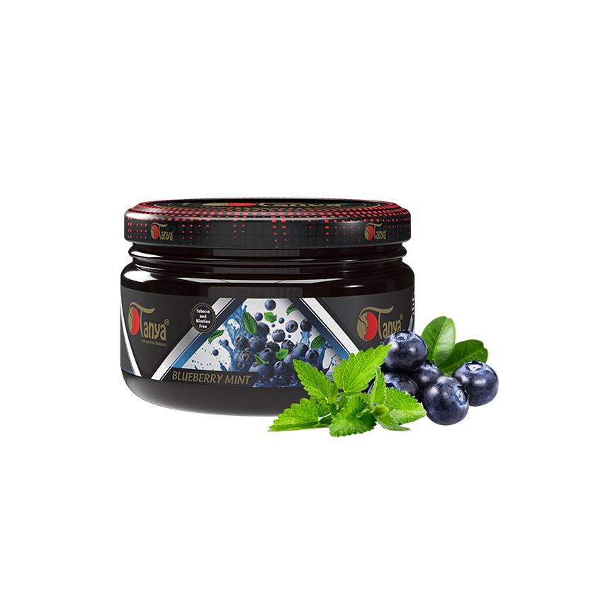 Tanya Tobacco Free Blueberry Mint Flavor 250G