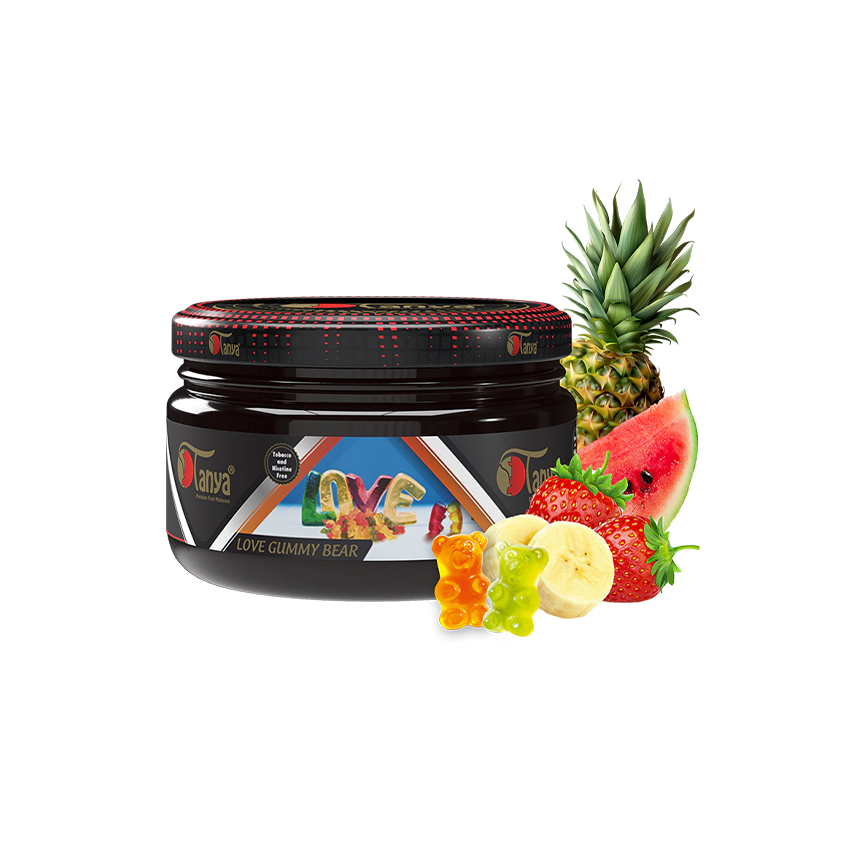 Tanya Tobacco Free Love Gummy Bear Flavor 250G