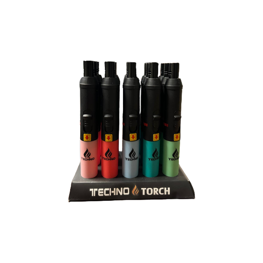 Techno Torch Large Lighter 12Ct