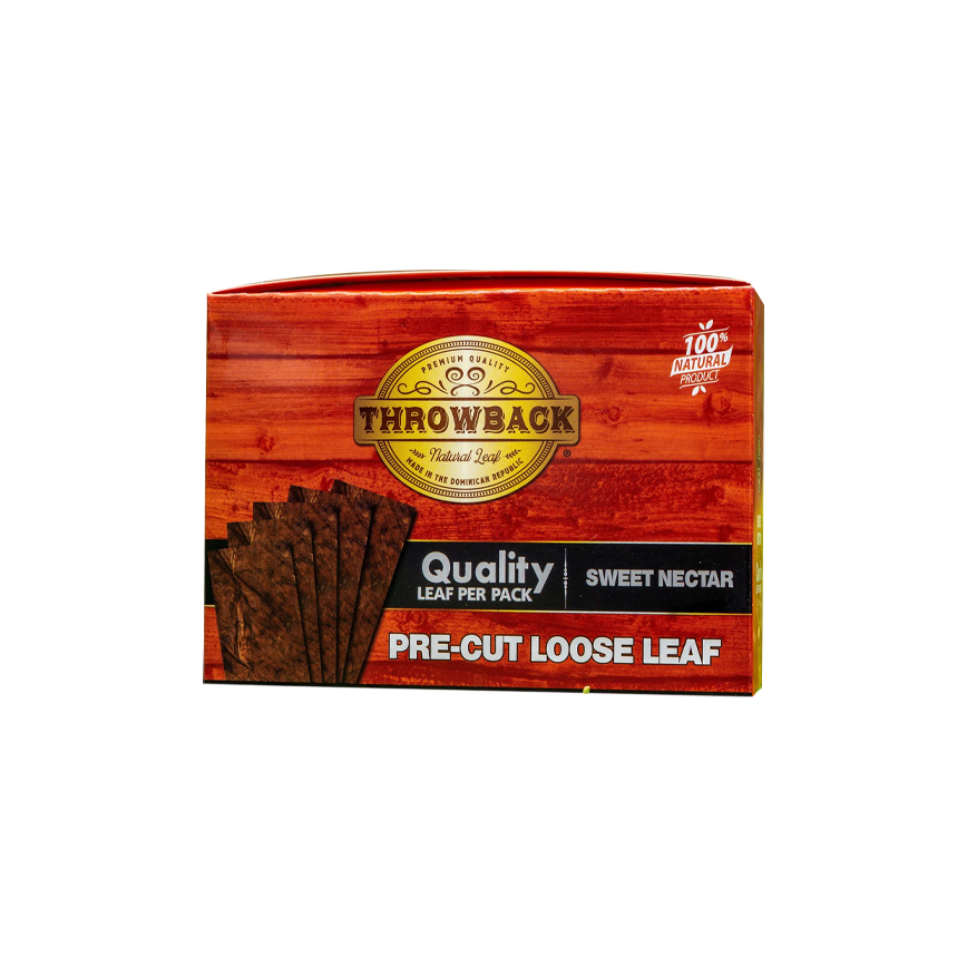Throwback Pre-Cut Loose Leaf Sweet Nectar 8Ct