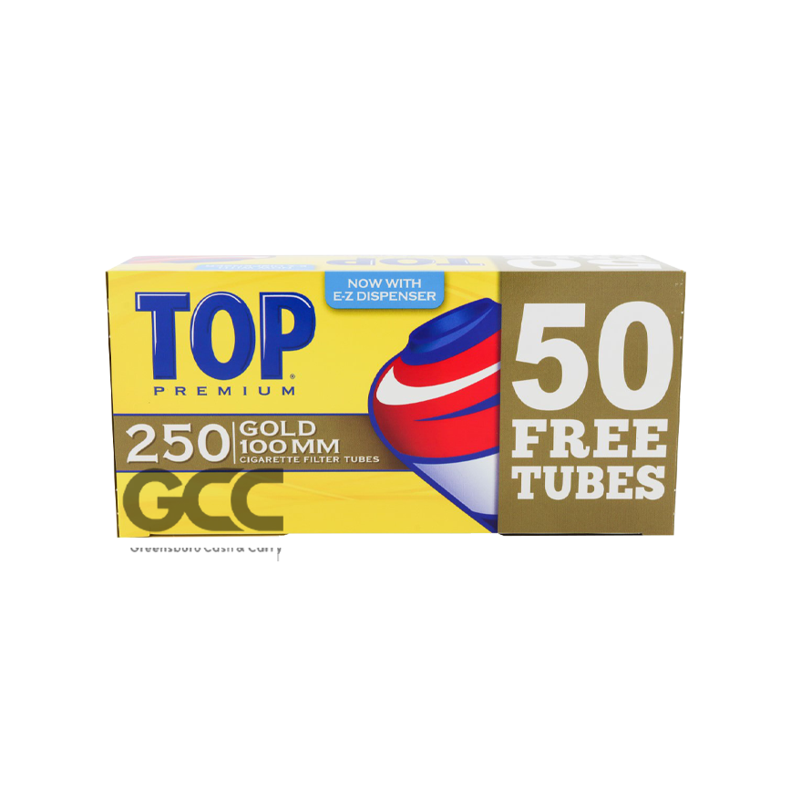انابيب سجائر علوية ذهبية 100 ملم