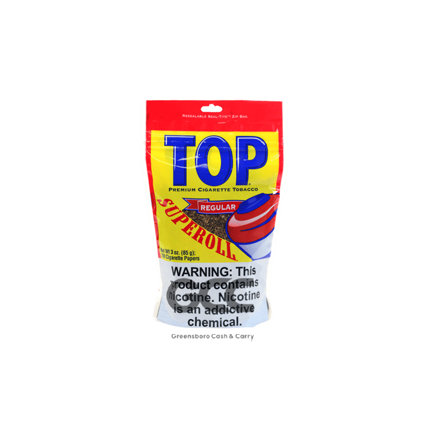 Top Superoll Cigarette Tobacco Regular 3Oz