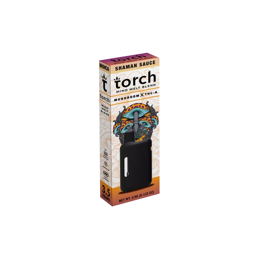 Torch Mushroom X THC-A Shaman Sauce Indica 3.5g 5Ct