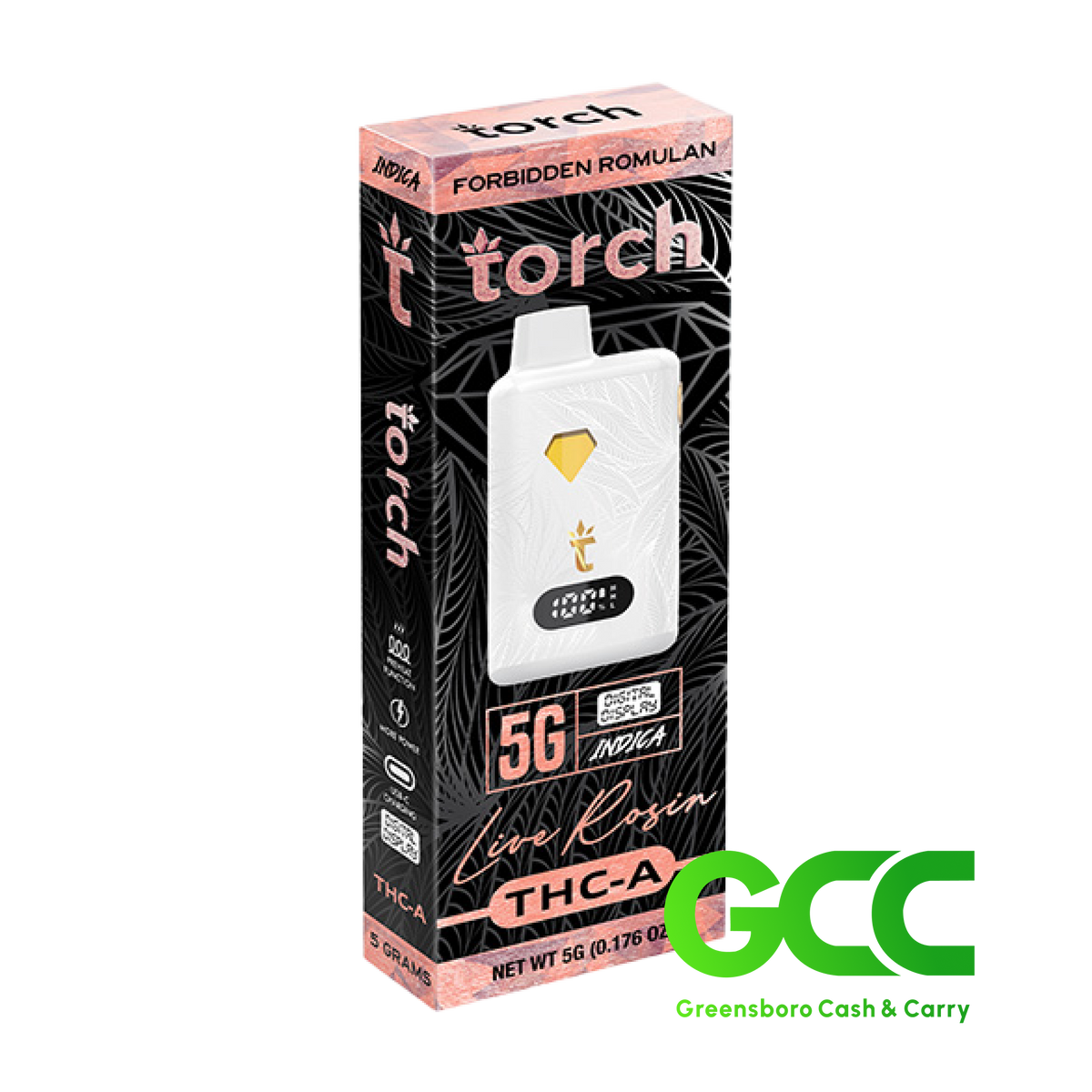 Torch THC-A Forbidden Romulan Indica 5g 5Ct