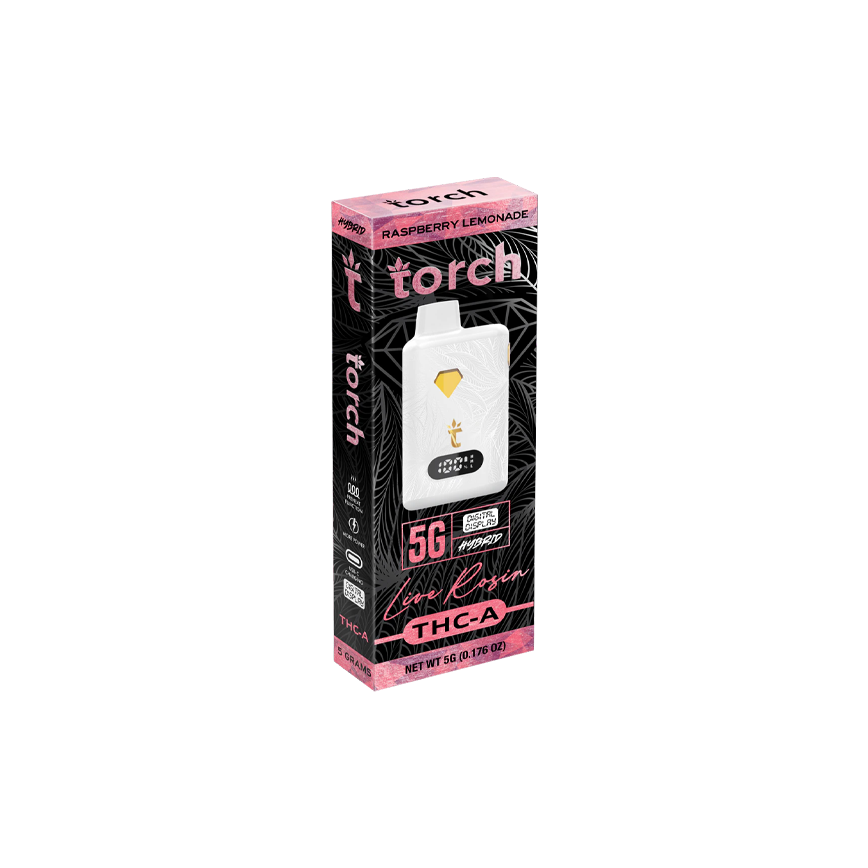 Torch THC-A Raspberry Lemonade Hybrid 5g 5Ct
