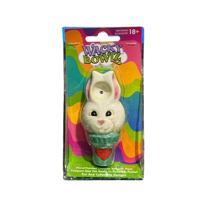 Wacky Bowlz Ceramic Hand Pipe