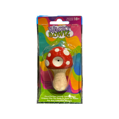 Wacky Bowlz Ceramic Hand Pipe