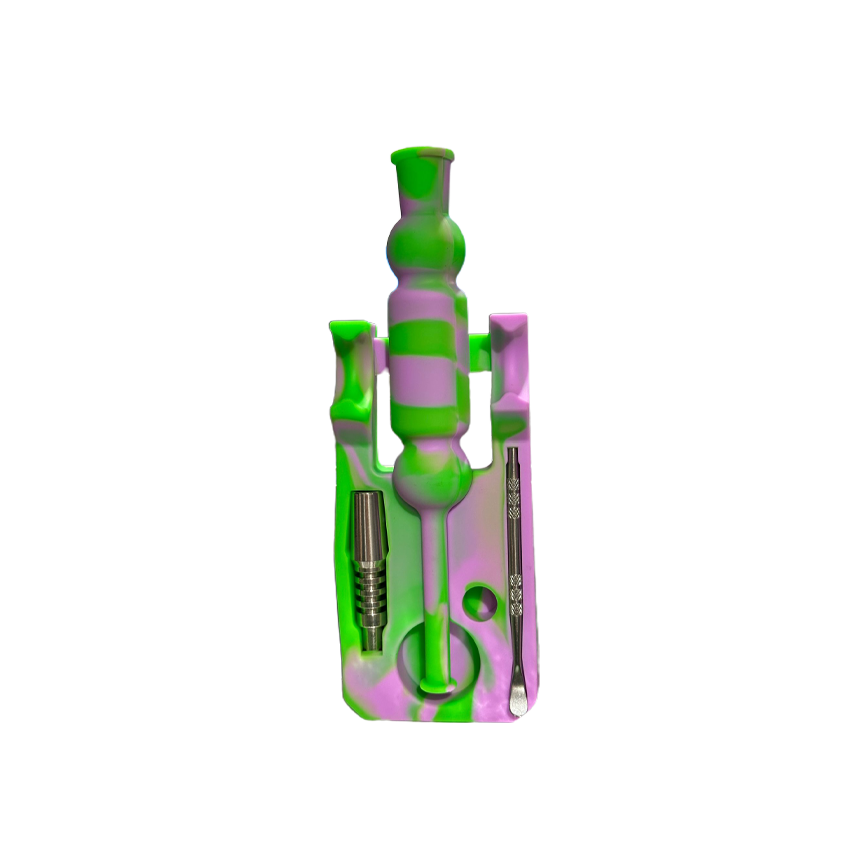Silicon Multi Color Nectar collector - 0931