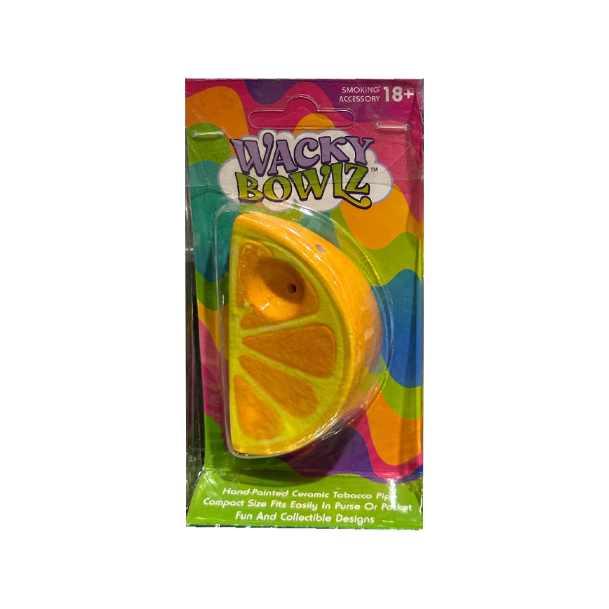 Wacky Bowlz Ceramic Hand Pipe