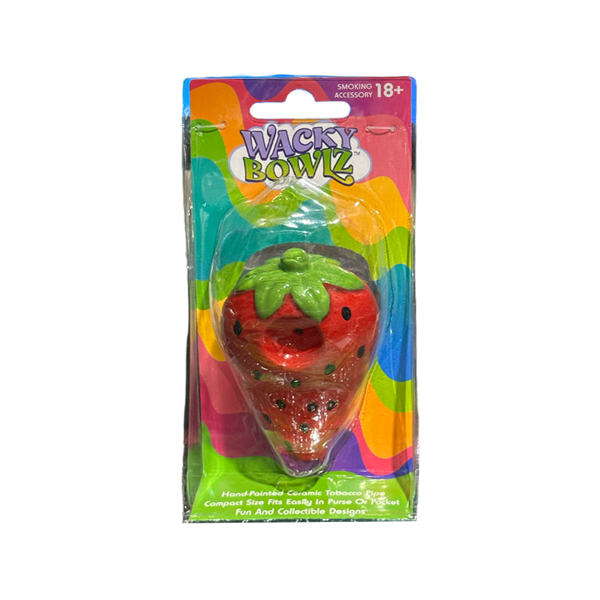 Wacky Bowlz Ceramic Hand Pipe