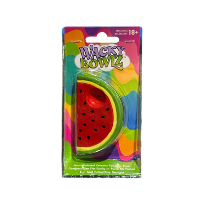 Wacky Bowlz Ceramic Hand Pipe