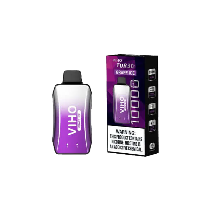 Viho Turbo Grape Ice 10000Puff 5% 5Ct