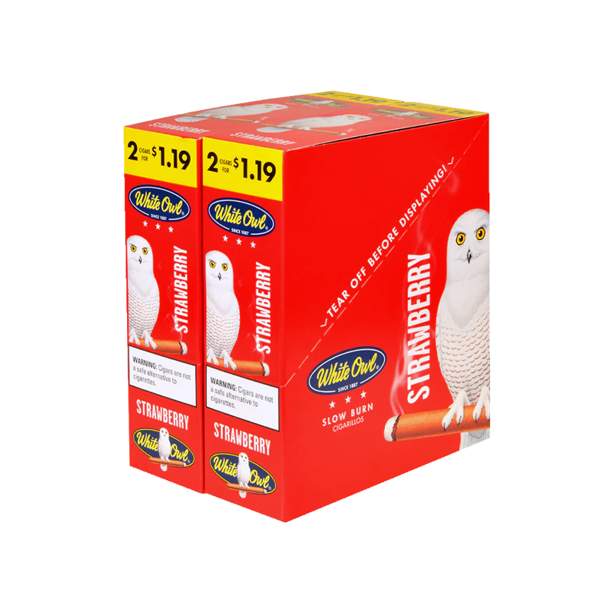 White Owl Strawberry 2/$1.19 30Ct