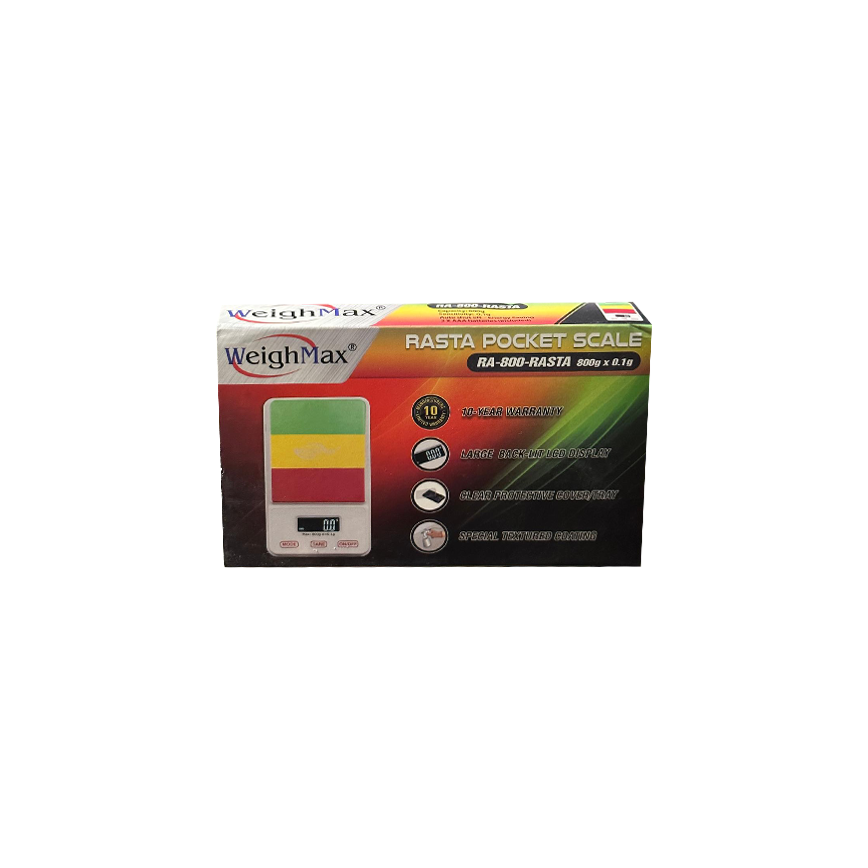 WeighMax Rasta Pocket Scale RA-800 800g x 0.01g