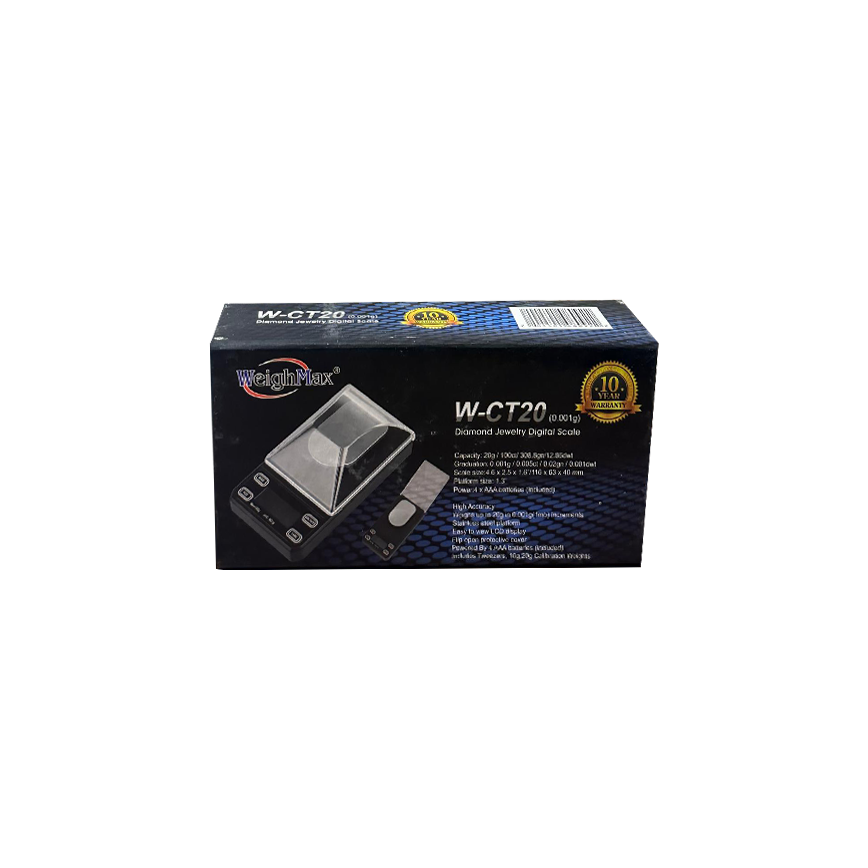 WeightMax Digital Scale W-CT20 (0.001g)
