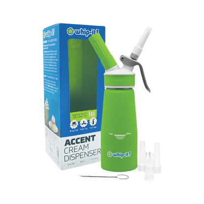 Whip It Accent Cream Dispener Green