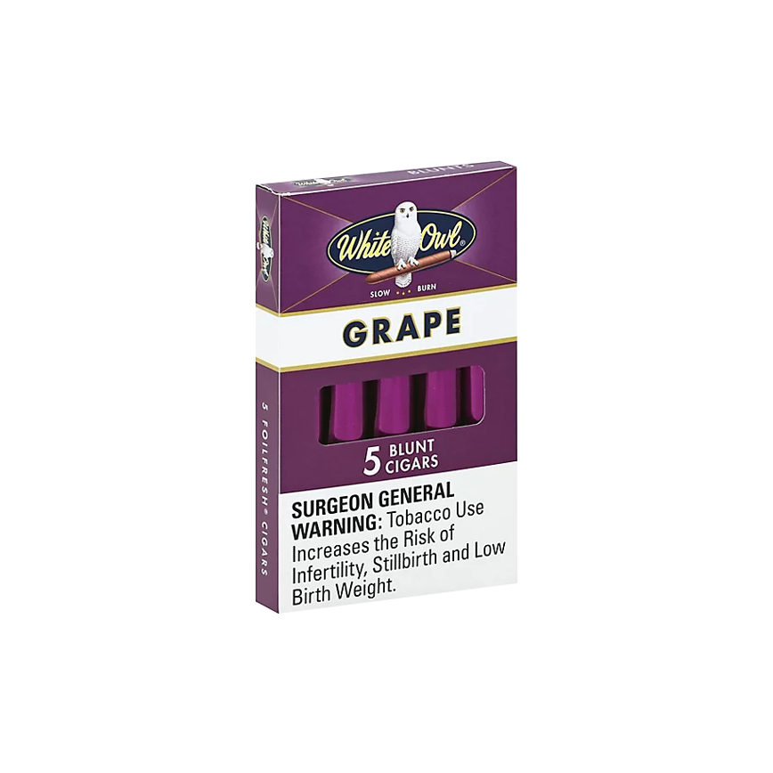 White Owl Blunt Grape 5Pk 5Ct