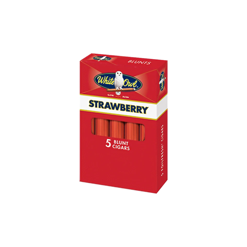 White Owl Blunt Strawberry 5Pk 5Ct