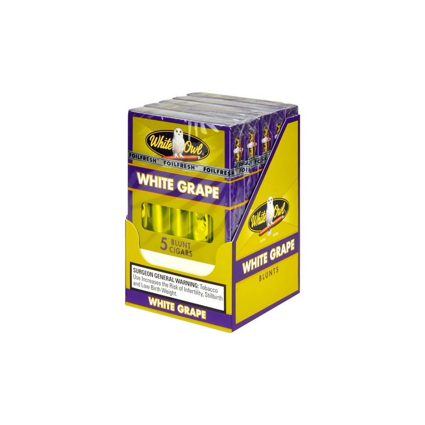 البومة البيضاء بلانت العنب الأبيض 5Pk 5Ct
