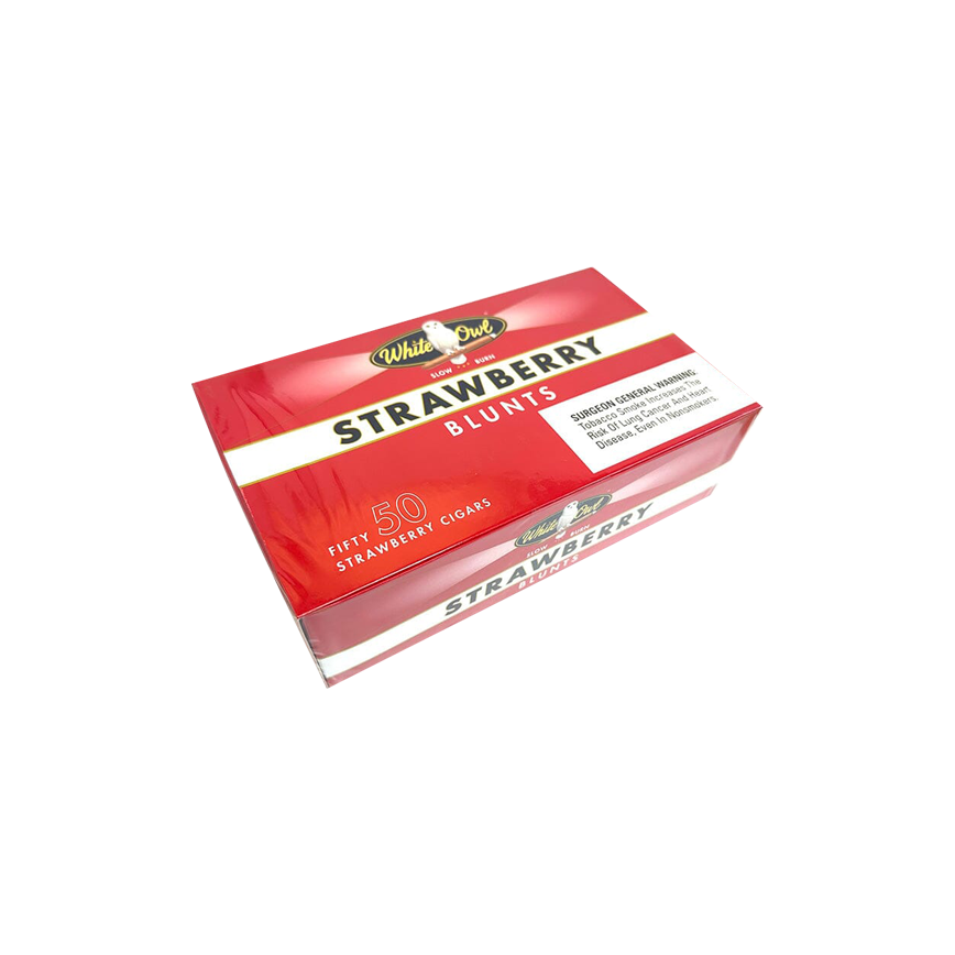 White Owl Blunts Strawberry 50Ct
