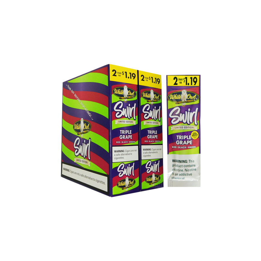 White Owl Swirl Triple Grape 2/$1.19 30Ct
