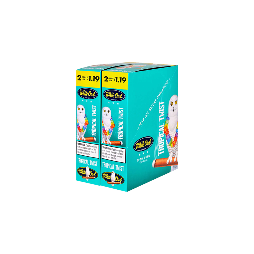 White Owl Tropical Twist 2/$1.19 30Ct