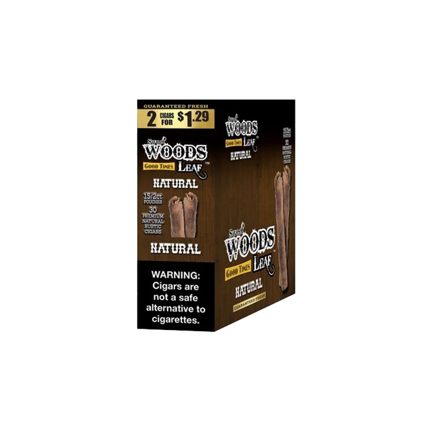 Wood Leaf Natural 2/$1.29