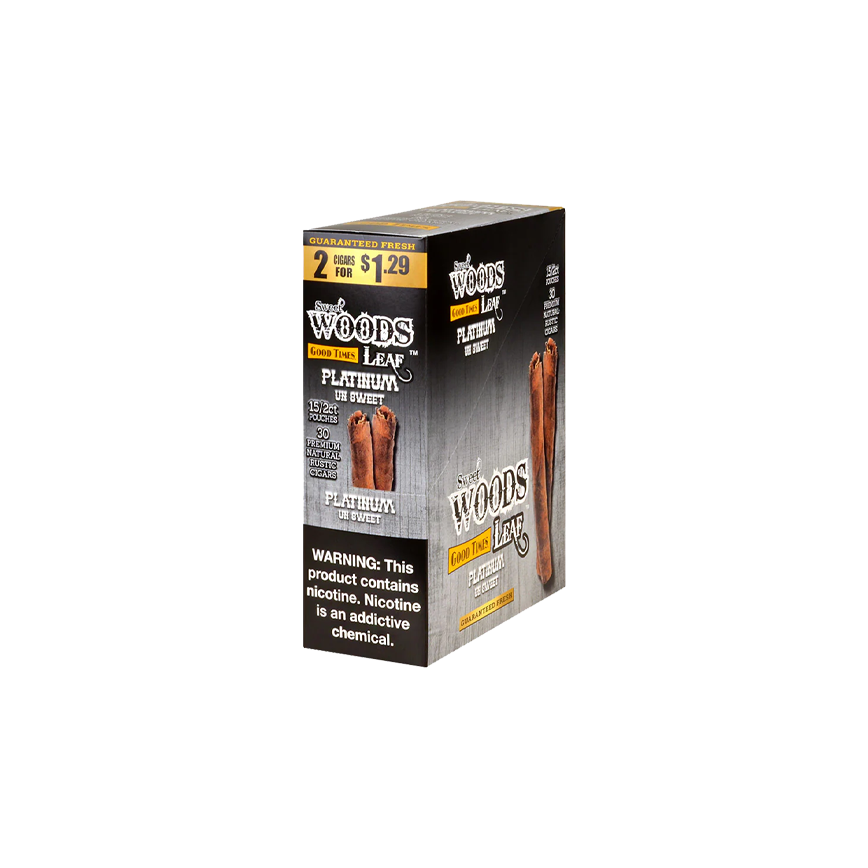 Wood Leaf Platinum 2/$1.29