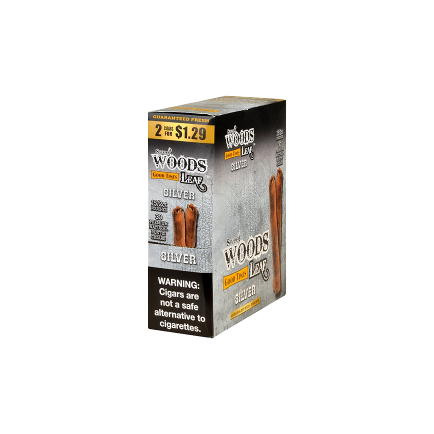 Wood Leaf Silver 2/.99¢