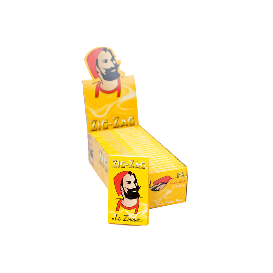 Zig Zag Medium Weight Rolling Papers 25Ct